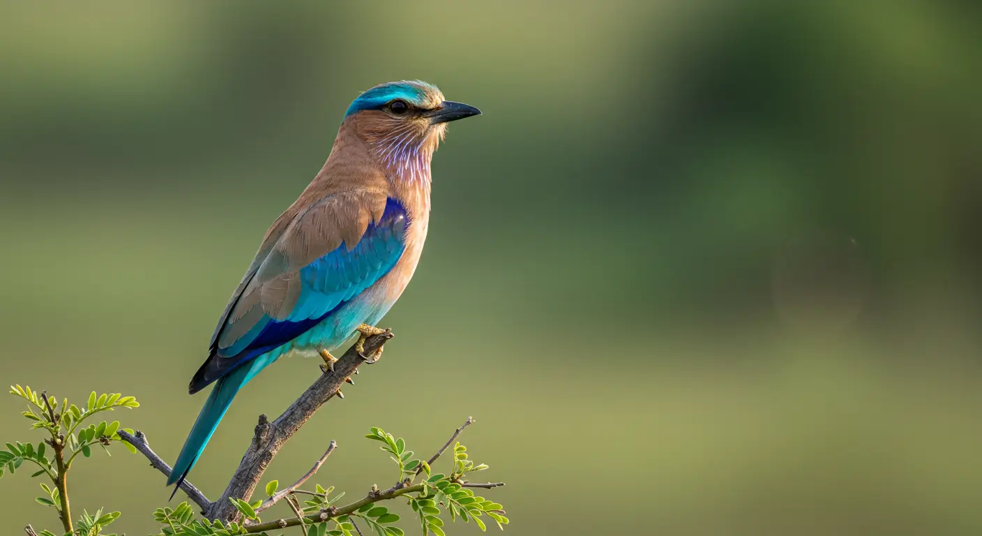Coracias benghalensis