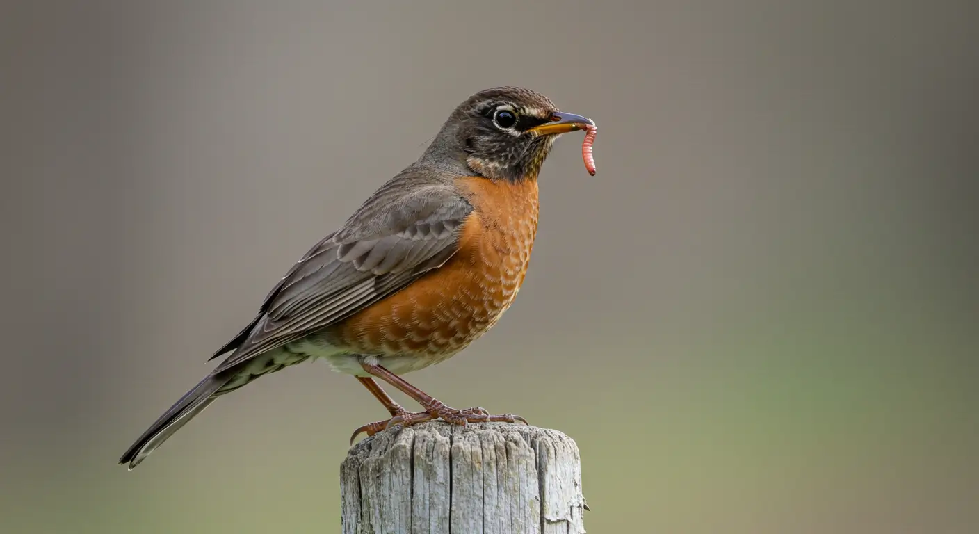 how to find worms for baby birds