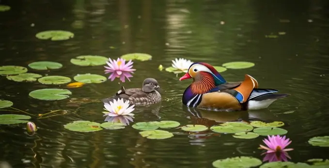 Mandarin Duck photos