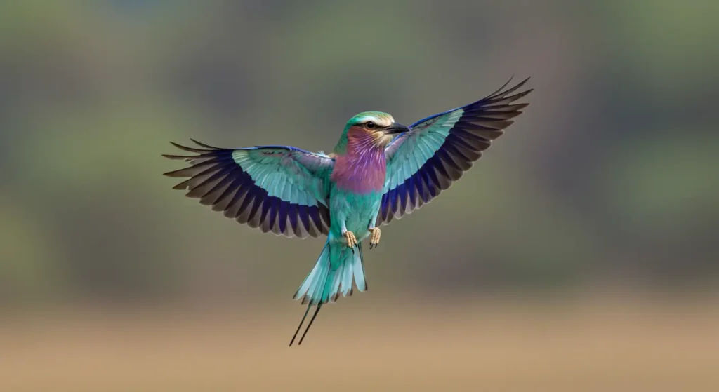 Baby Lilac-Breasted Roller