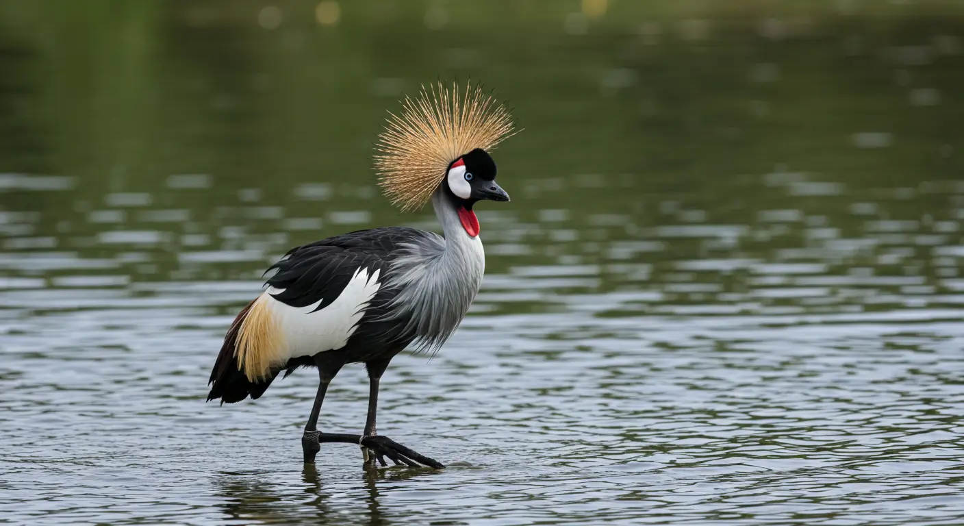 Crowned Crane - Features and Characteristics