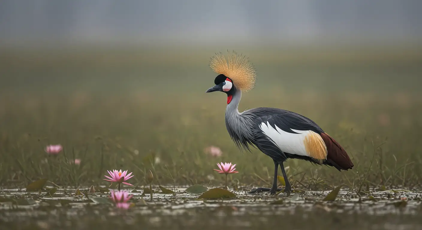 Crowned Crane Habitat