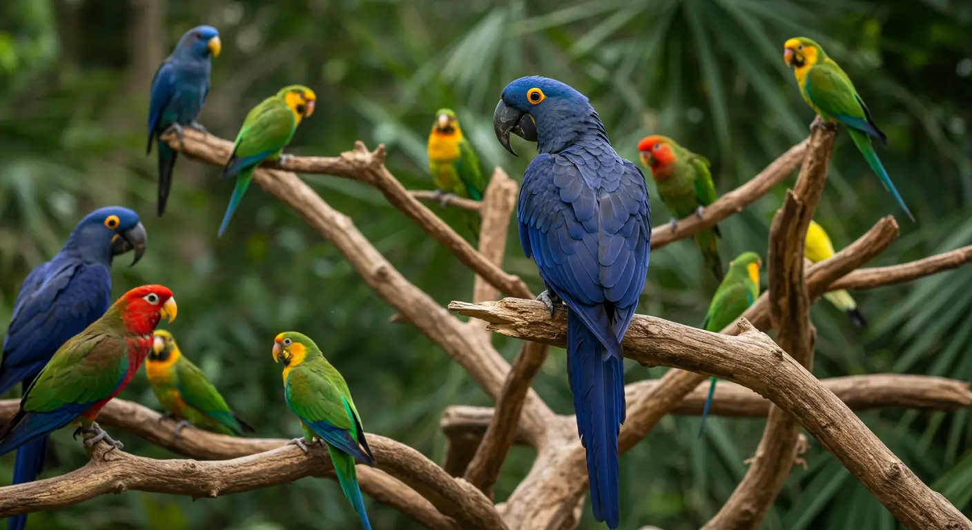 Hyacinth Macaw Habitat