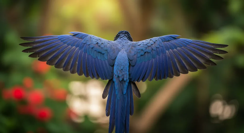 Hyacinth Macaw Wings