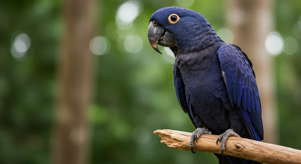 Purple Hyacinth Macaw