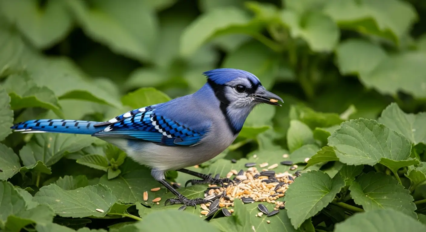 Attract Blue Jays By Seed