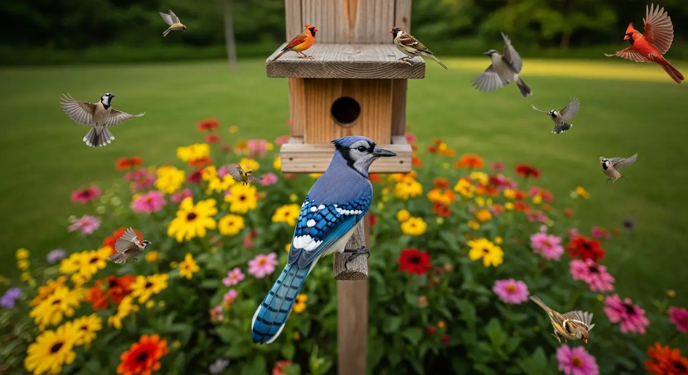 Attract Blue Jays to your Yard