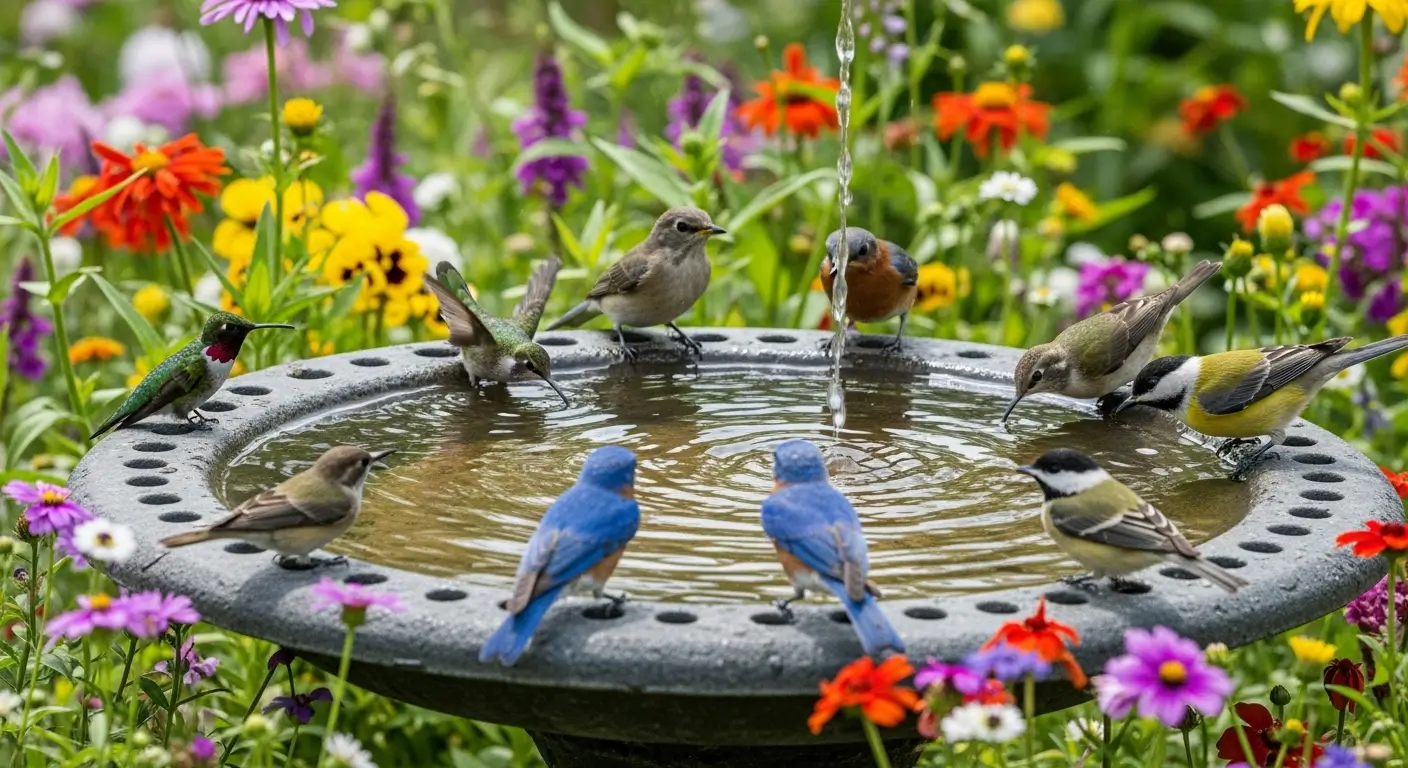 Attract Birds to Clean Water