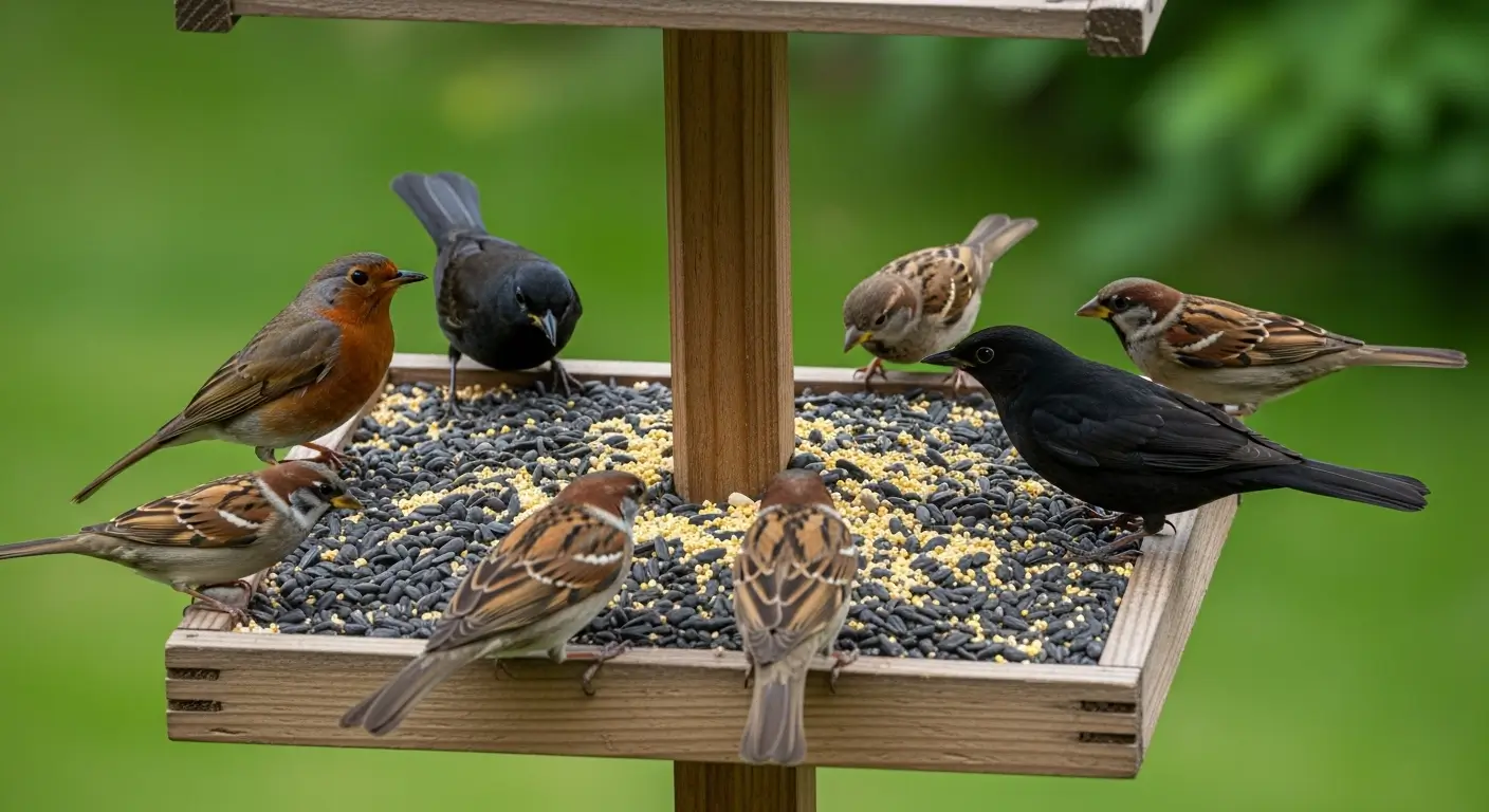 Attract bIrds to suet