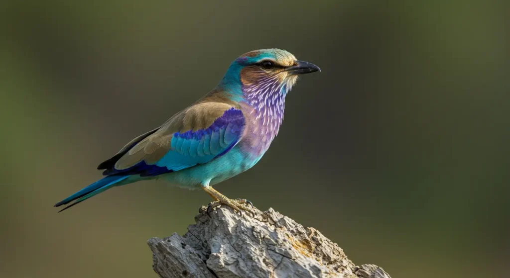 European Roller Bird Image