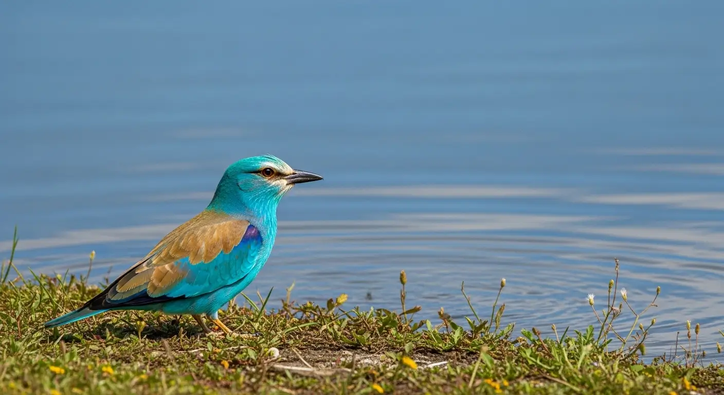 European Roller Bird