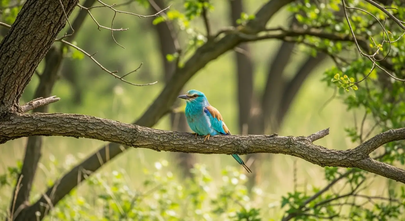 European Roller Habitat
