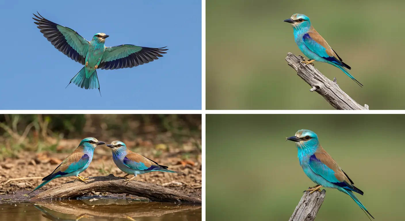 European Roller Photography
