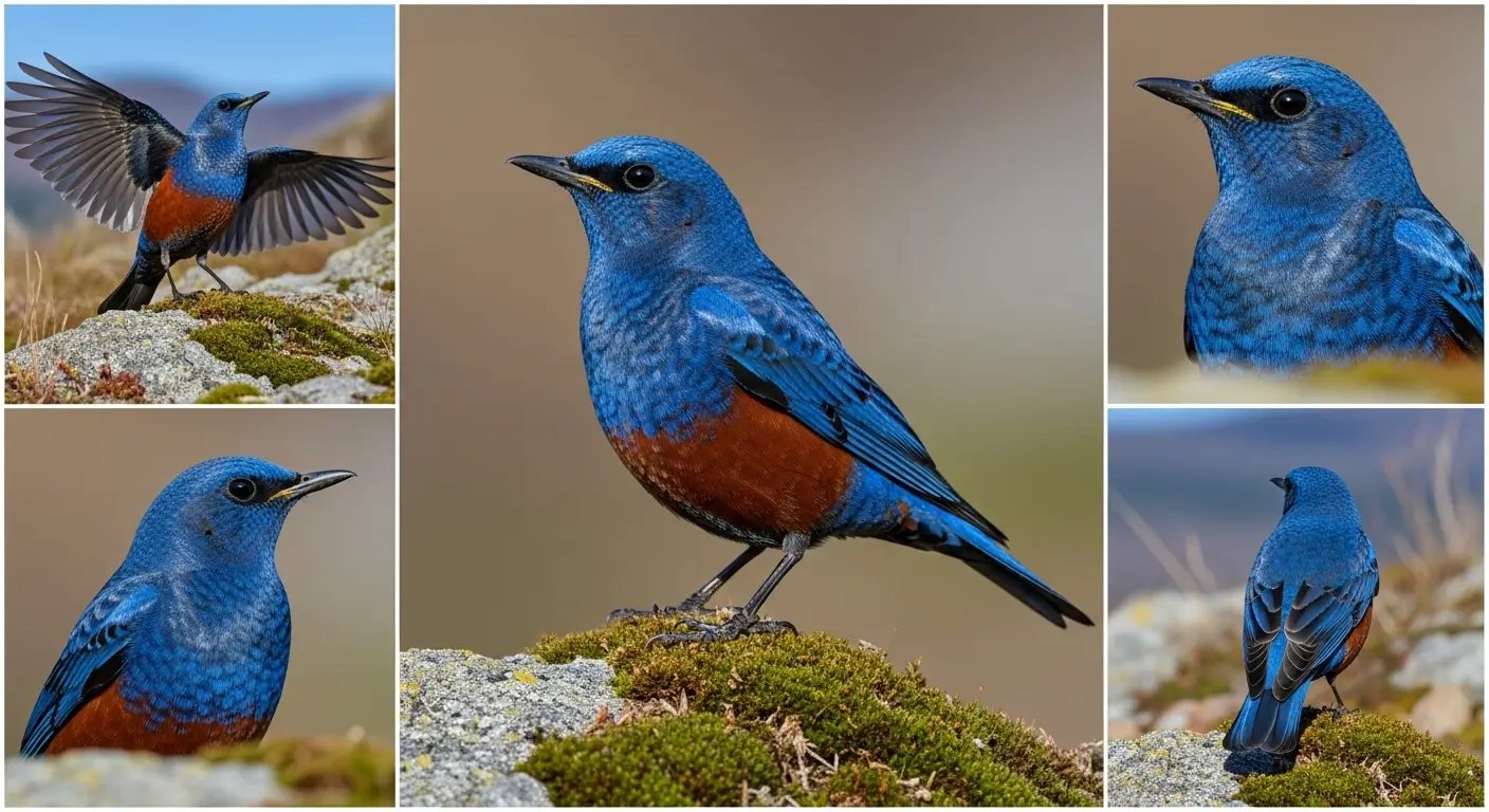 Blue Rock Thrush